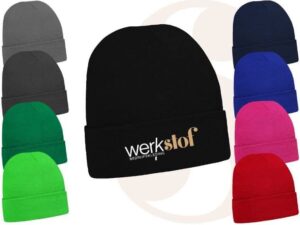 Gebreide wintermuts Werkstof