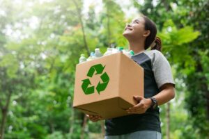 Recycling werkkleding